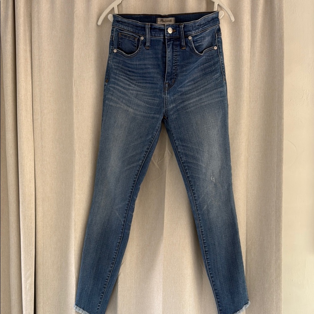 Madewell Dark Blue Skinny Jeans